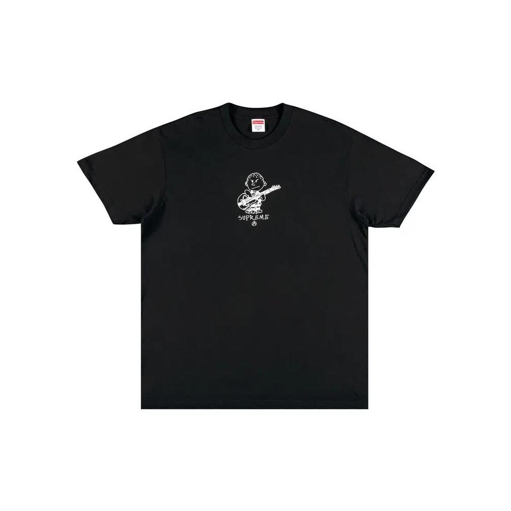 Футболка Supreme Rocker Tee 'Black' 1