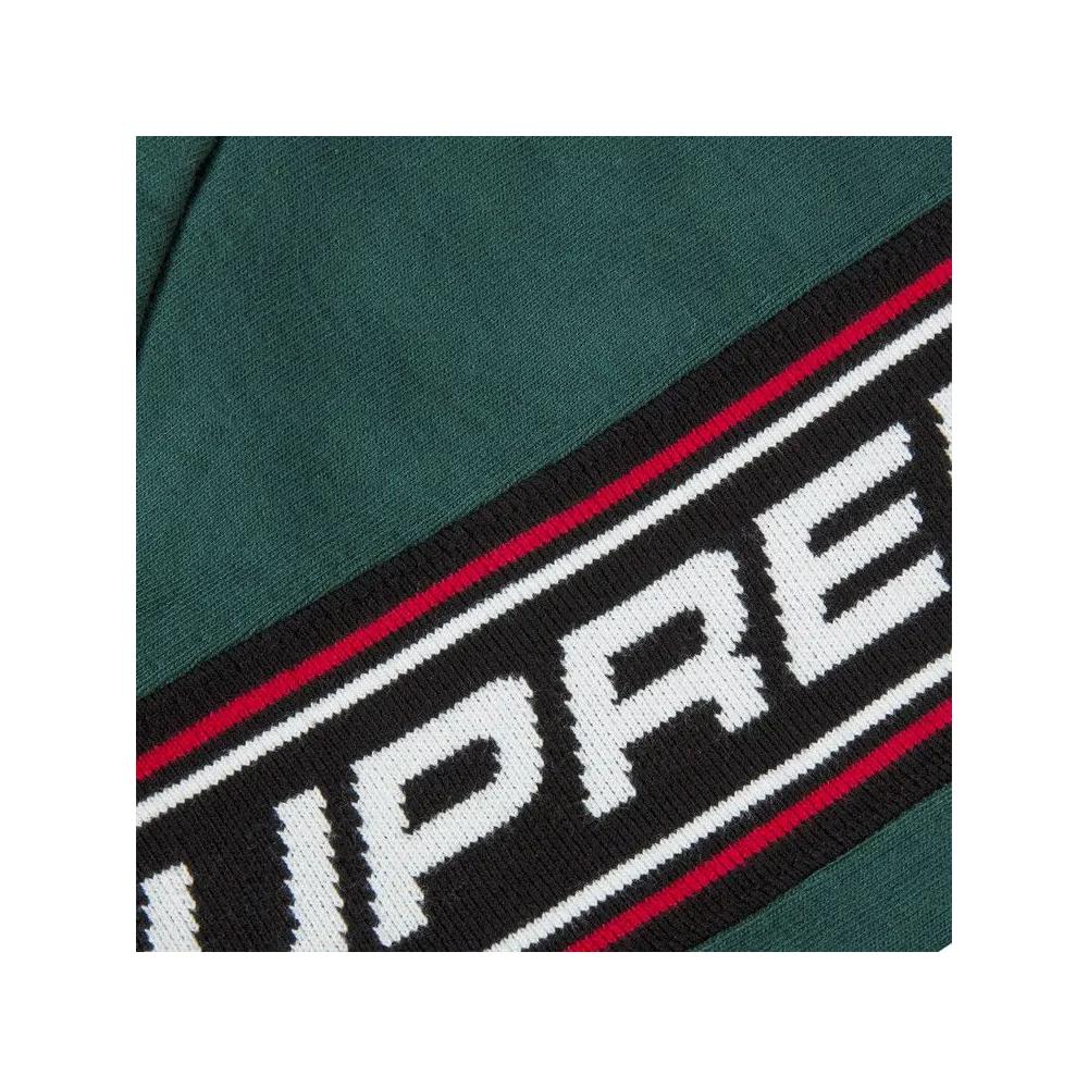 Худи Supreme Text Rib Hooded Sweatshirt 'Green' 2