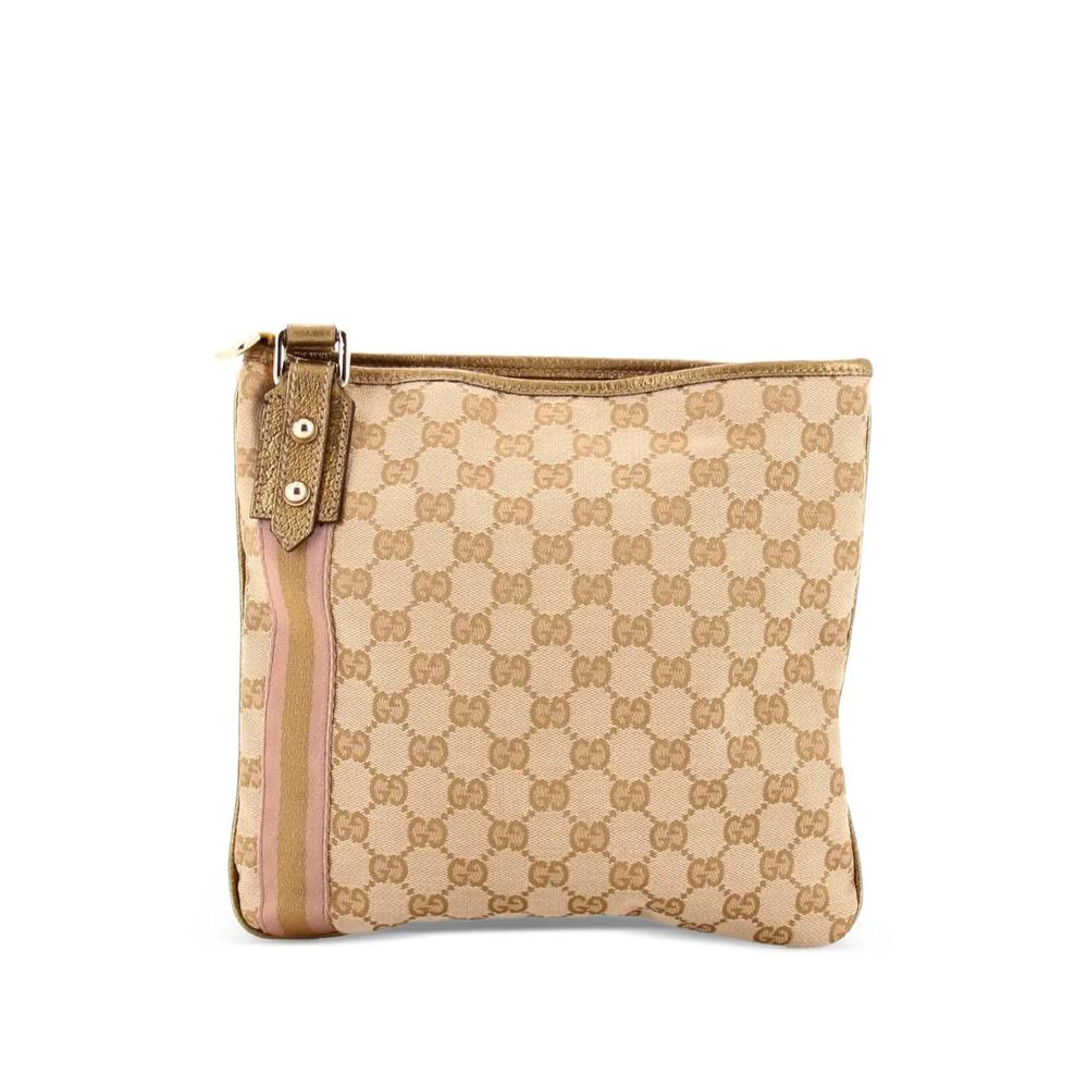 Сумка через плечо Jolicoeur Messenger Bag из канваса с узором GG 2