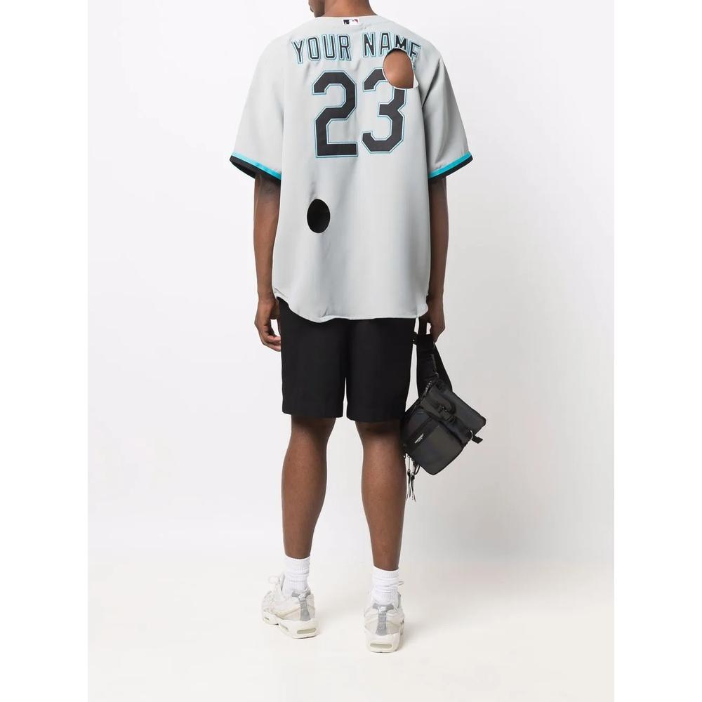 Рубашка Miami Marlins с вырезами 2