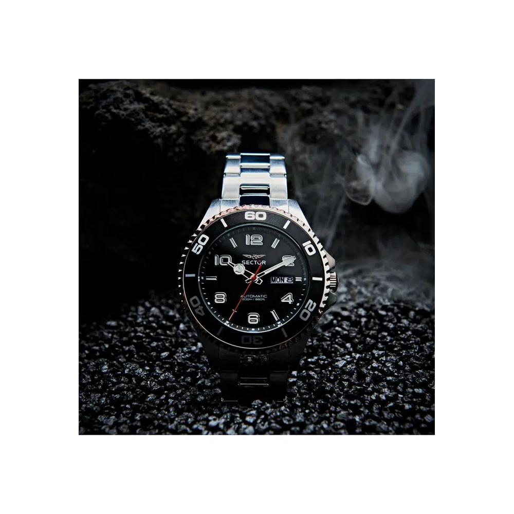 Sector 230 43mm Мужские автоматические черные часы R3223161019 6