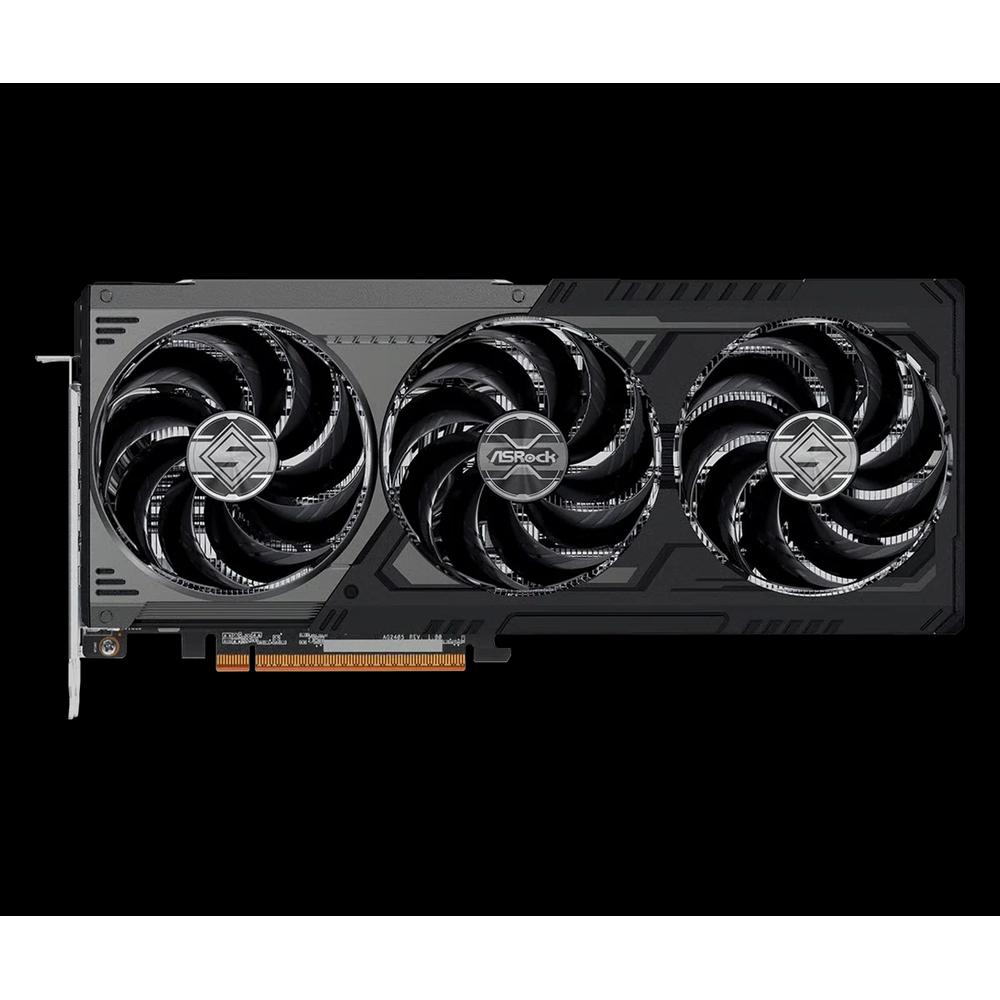 ASRock видеокарта RX 9070 XT Steel Legend Dark 16GB 2