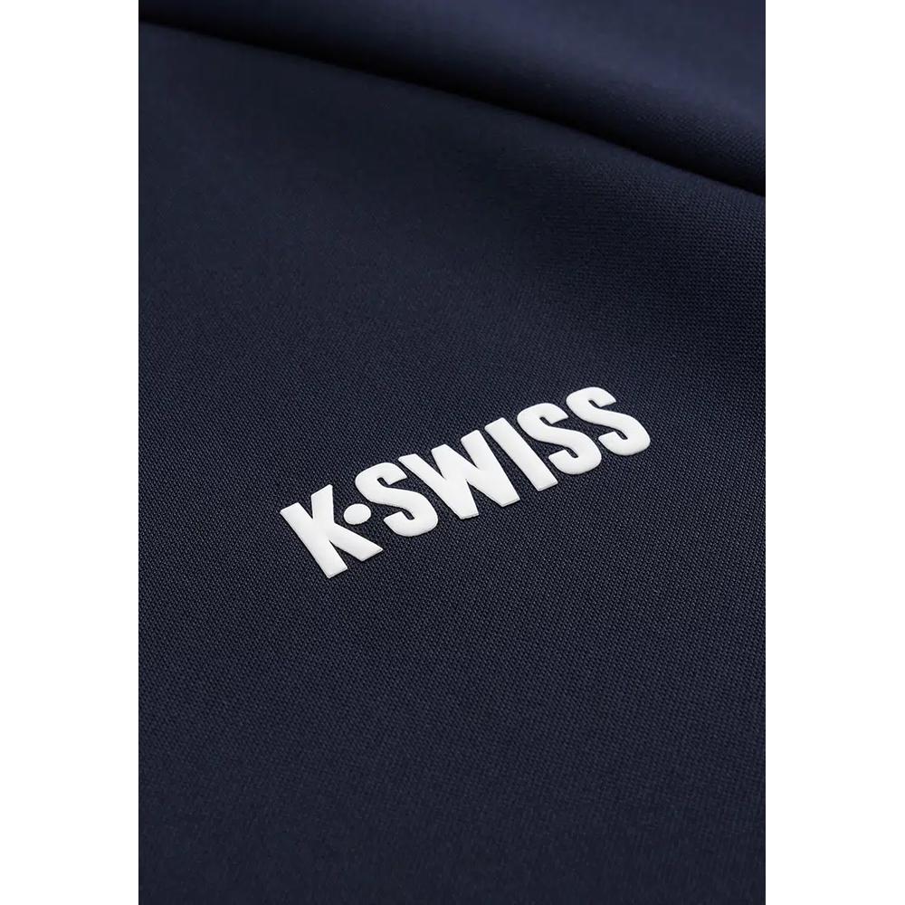 МУЖСКАЯ КУРТКА С КАПЮШОНОМ С ЛОГОТИПОМ K-SWISS И НАЧЕСОМ 4