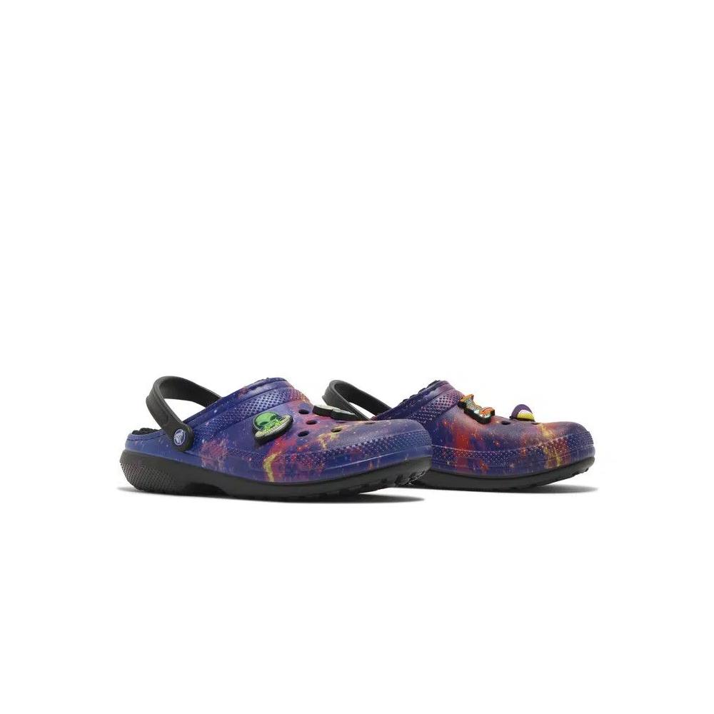 Кроссовки Ron English x Crocs Classic Lined Clog 'Area 54 - Galaxy' 8