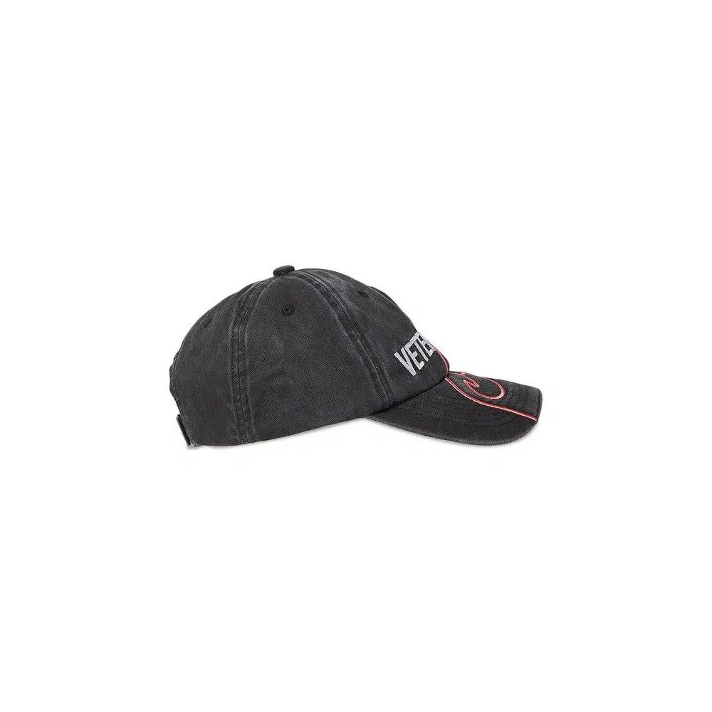 Бейсболки Vetements Flame Logo Cap 'Черный' 3