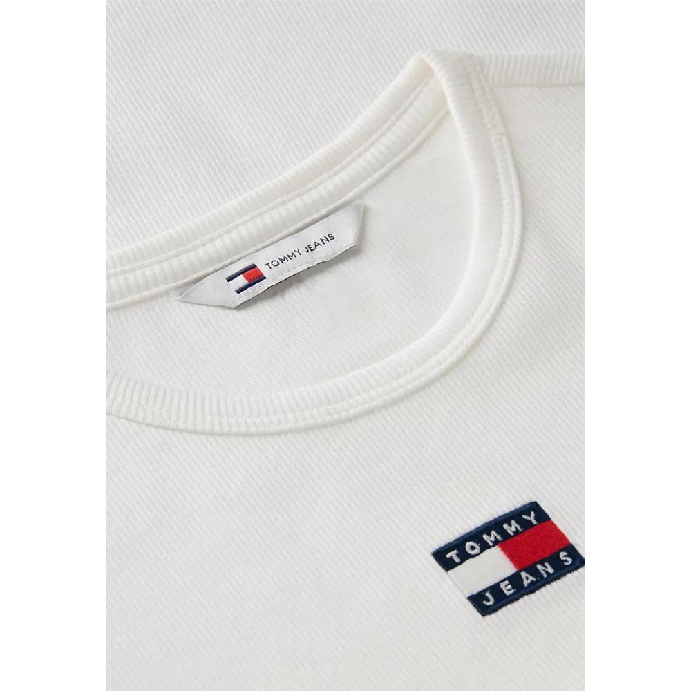 Узкая футболка с длинным рукавом с нашивкой - Tommy Jeans 5