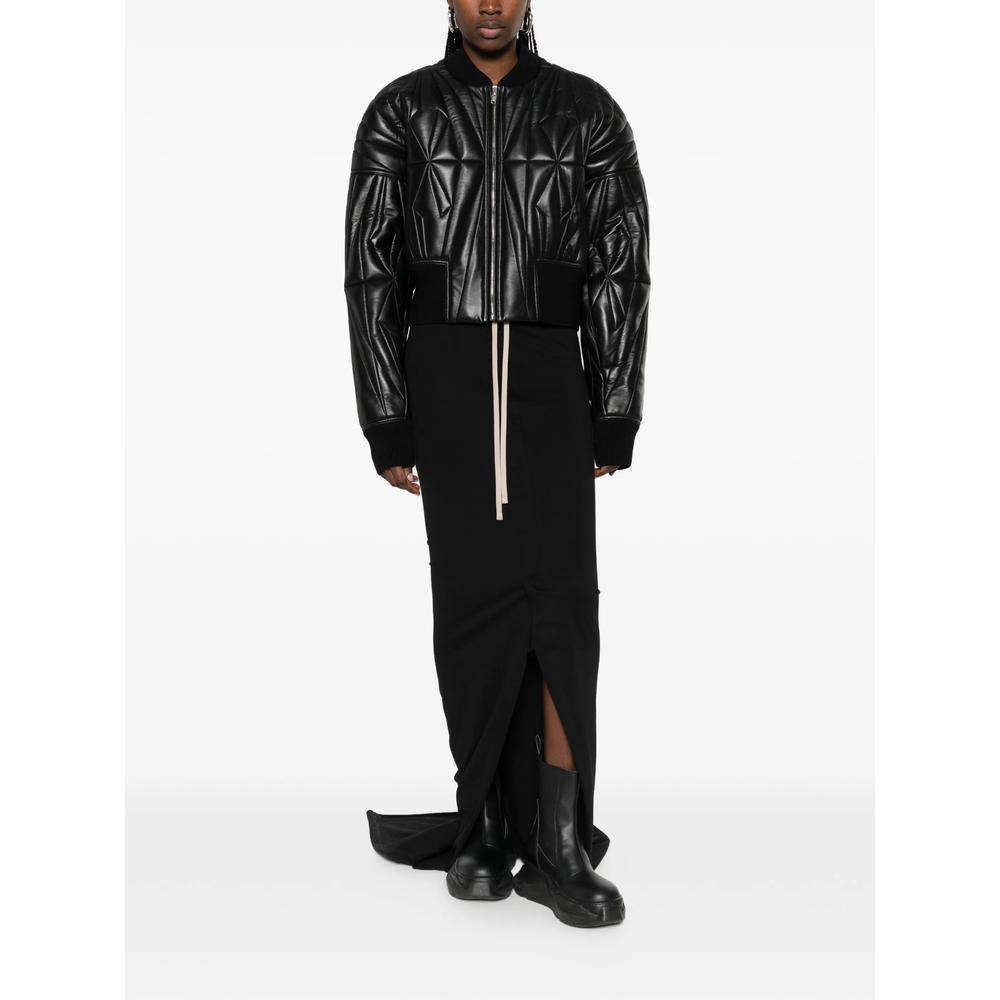 Стеганая куртка на молнии из коллаборации с Rick Owens 2