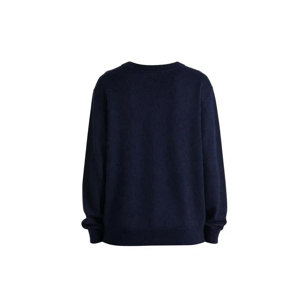 Свитера Dries Van Noten Graphic Pattern Sweater 509 M 'Темно-синий' 3