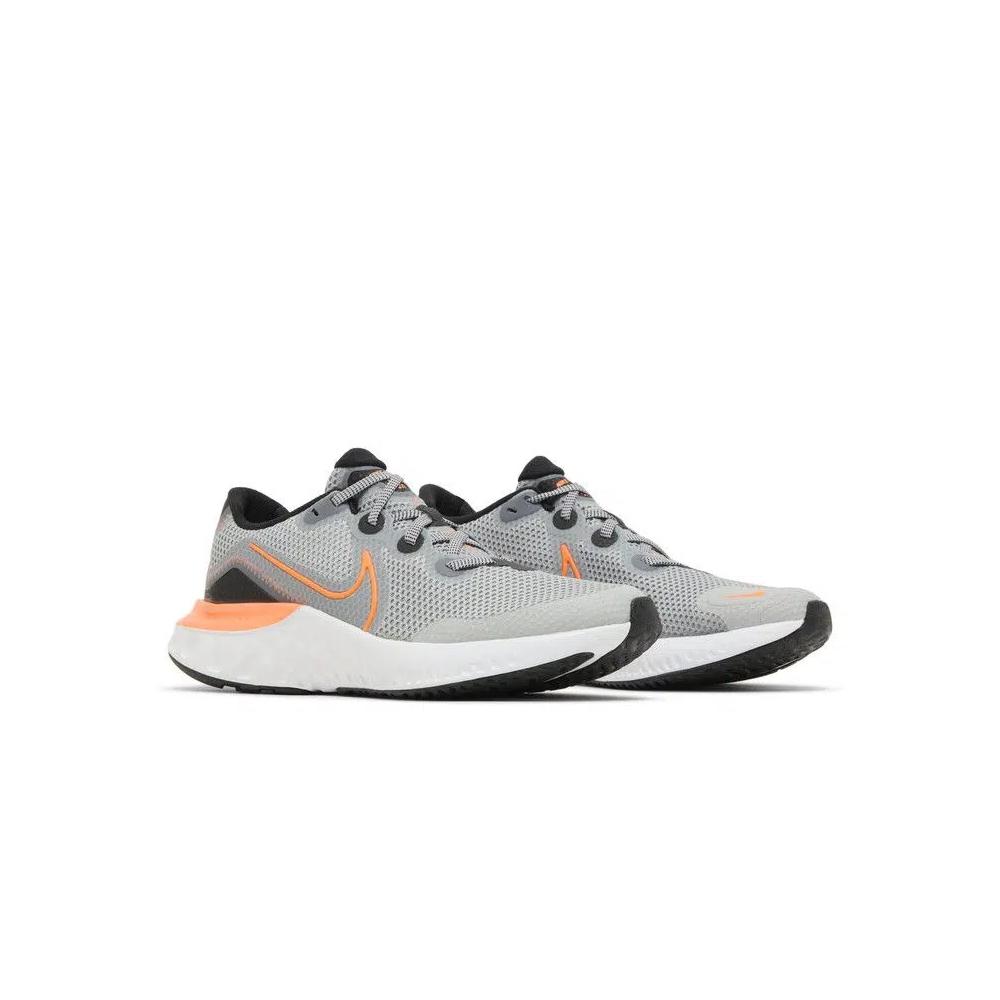 Кроссовки Nike Renew Run GS 'Light Smoke Grey Total Orange' 8