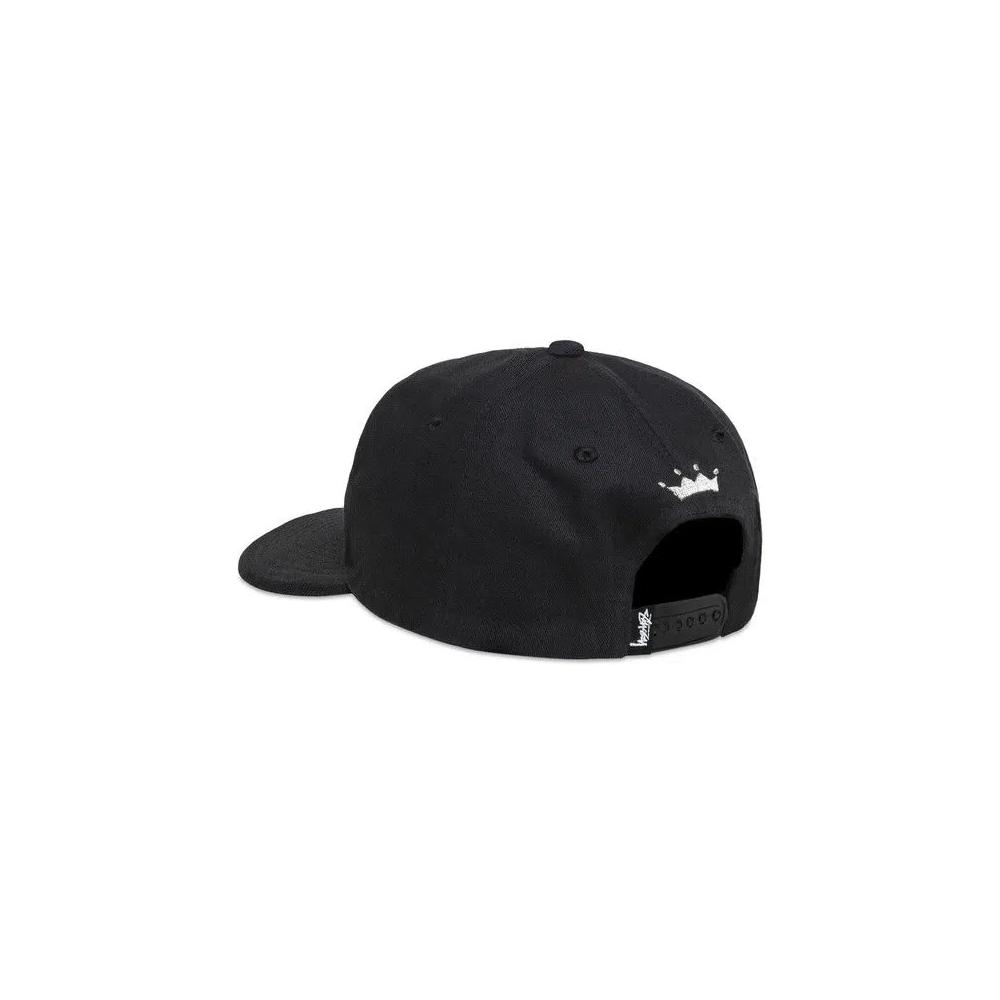 Кепки-снапбэки Stussy Mid Depth Sport Snapback 'Черный/Металлик' 2