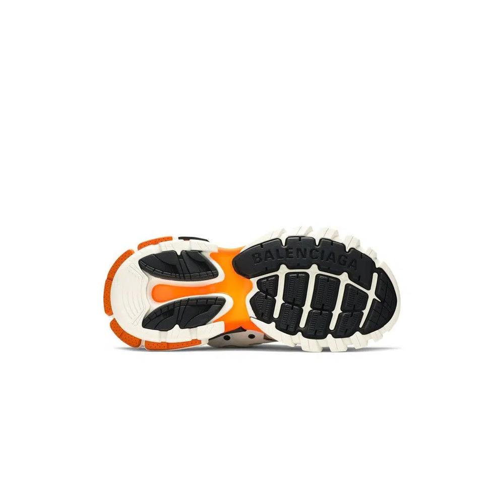 Мюли Balenciaga Track Mule 'Белый Оранжевый' 4