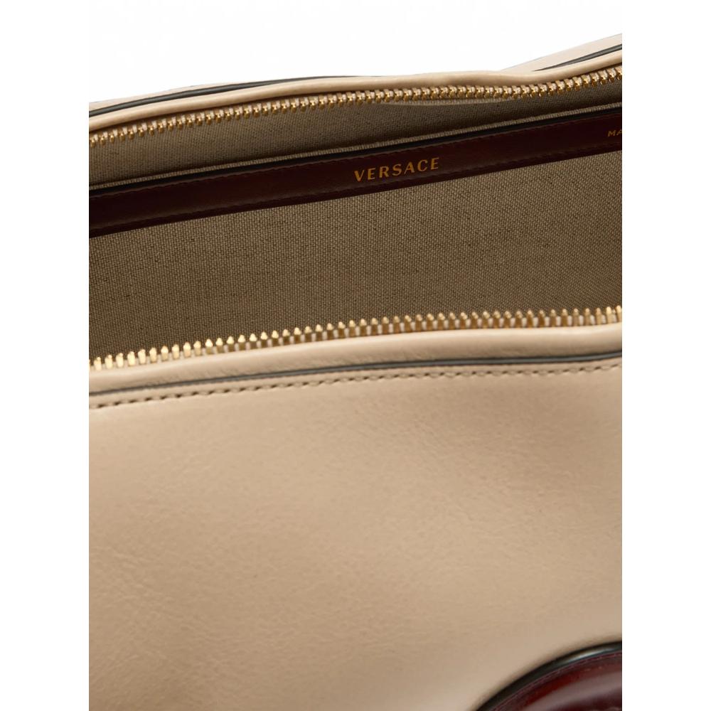 medium Romy leather tote bag 4