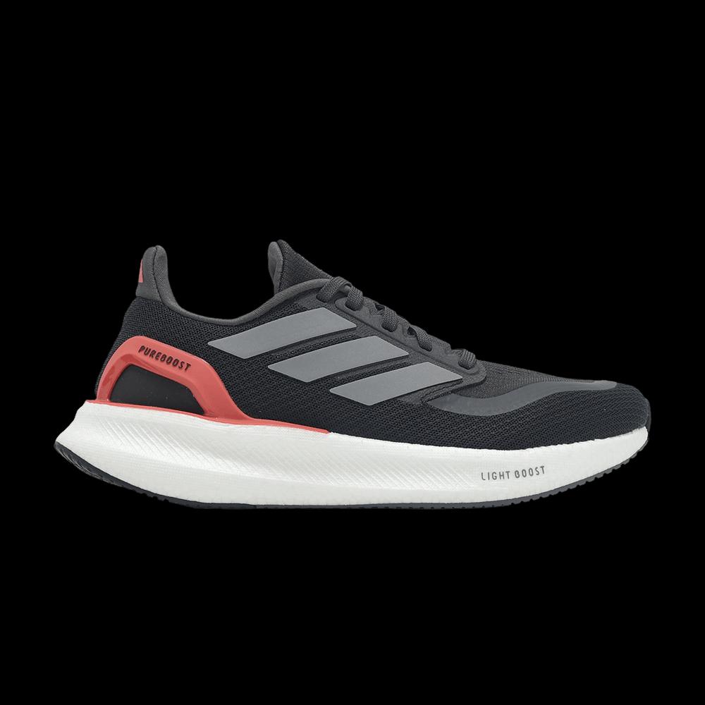 Кроссовки Adidas Wmns PureBoost 5 'Black Iron Metallic Red' 1