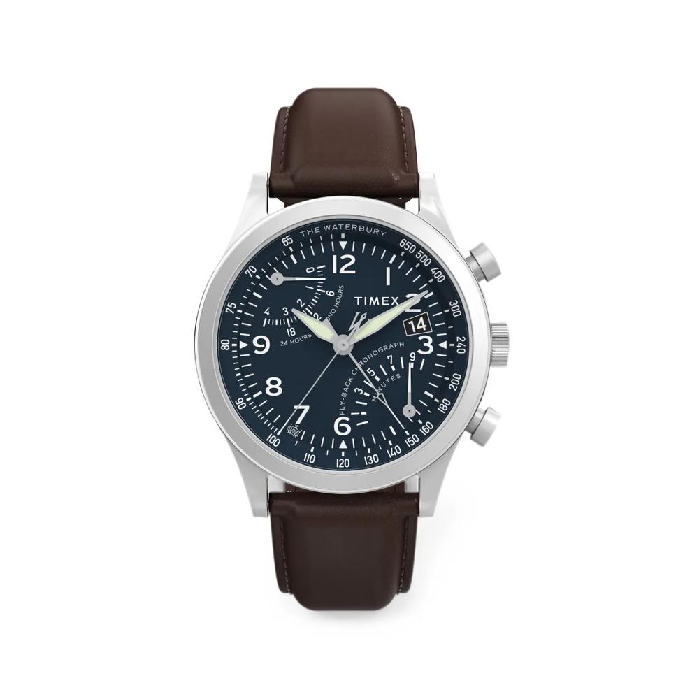 Наручные часы Waterbury Traditional Fly Back Chronograph 43 мм 1