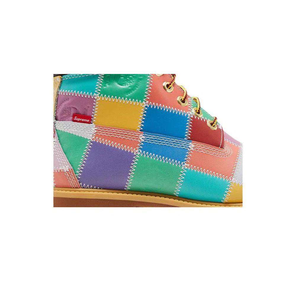 Кроссовки Supreme x Timberland 6 Inch Premium Waterproof Boot 'Patchwork - Multi-Color' 2