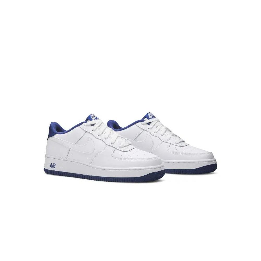 Кроссовки Nike Air Force 1 GS 'White Deep Royal Blue' 8