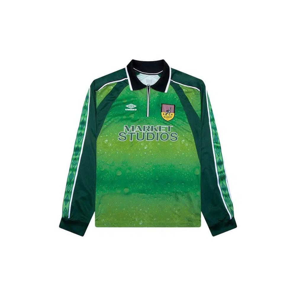 Топ Market x Umbro Long-Sleeve Keeper Kit 'Classic Hunter Green' 1
