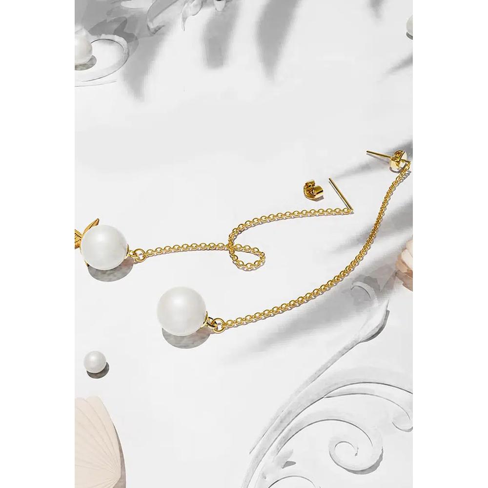 Серьги-капли Katarina с жемчугом SWAROVSKI® 2
