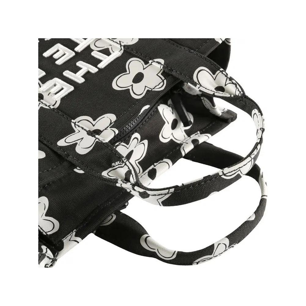 Сумки-тоут Marc Jacobs The Small Daisy Canvas Tote Bag 'Black/White' 3