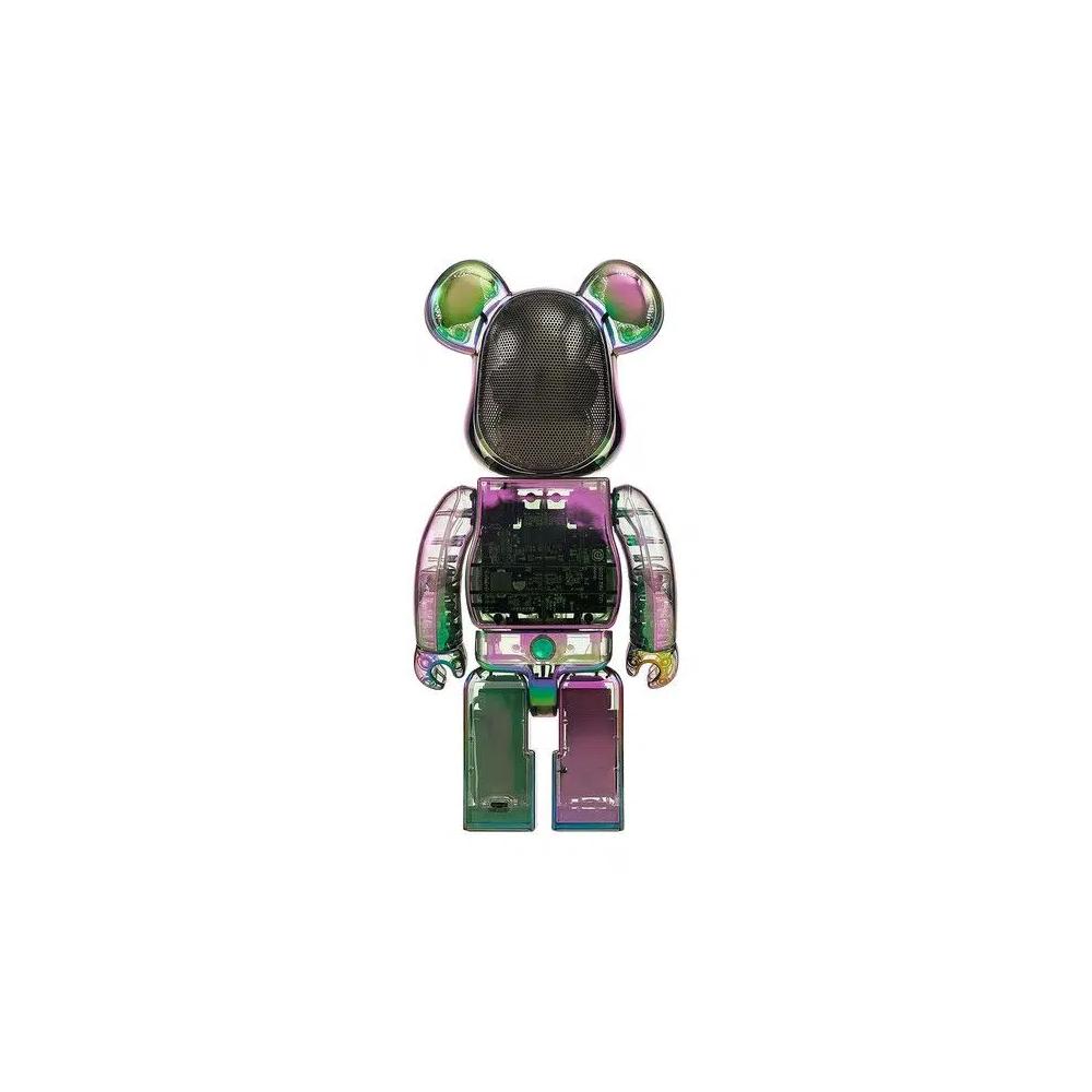 Фигурки BE@RBRICK Portable Bluetooth Speaker «Черный Аврора» 2
