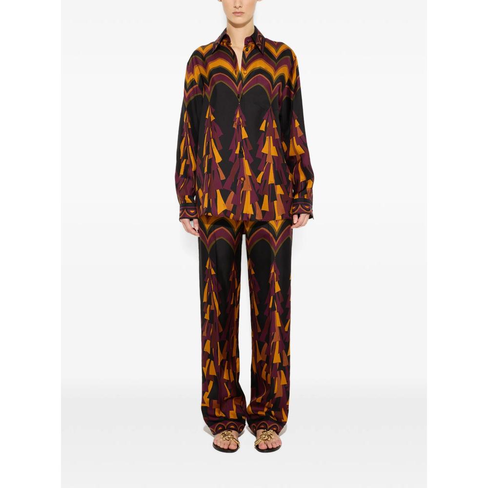 Baiadera print silk shirt 2