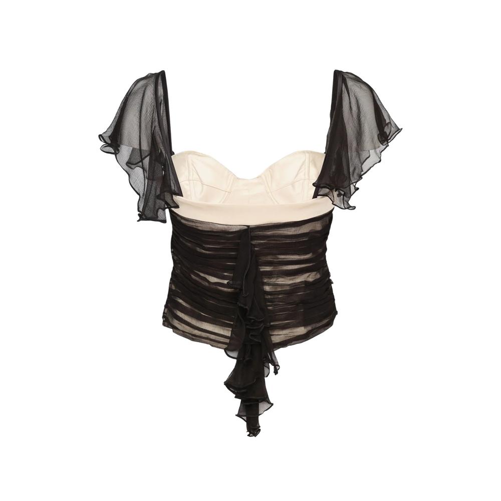 ruffled ruched top 2