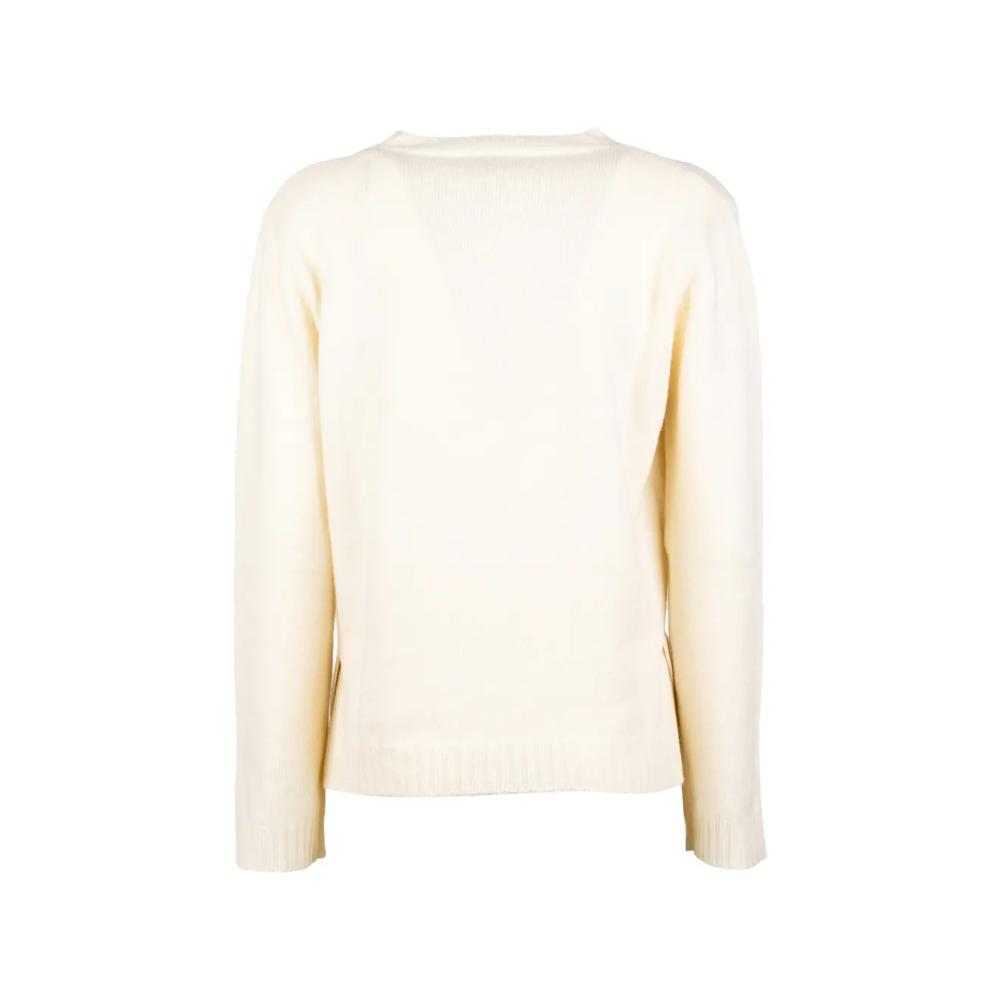 slit-cuff crew-neck sweater 2