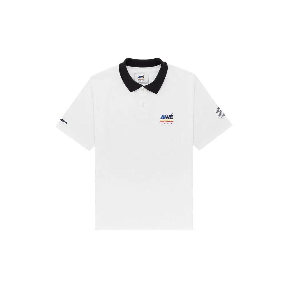 Поло Aimé Leon Dore 38-GS Offshore Piqué Polo 'White' 1