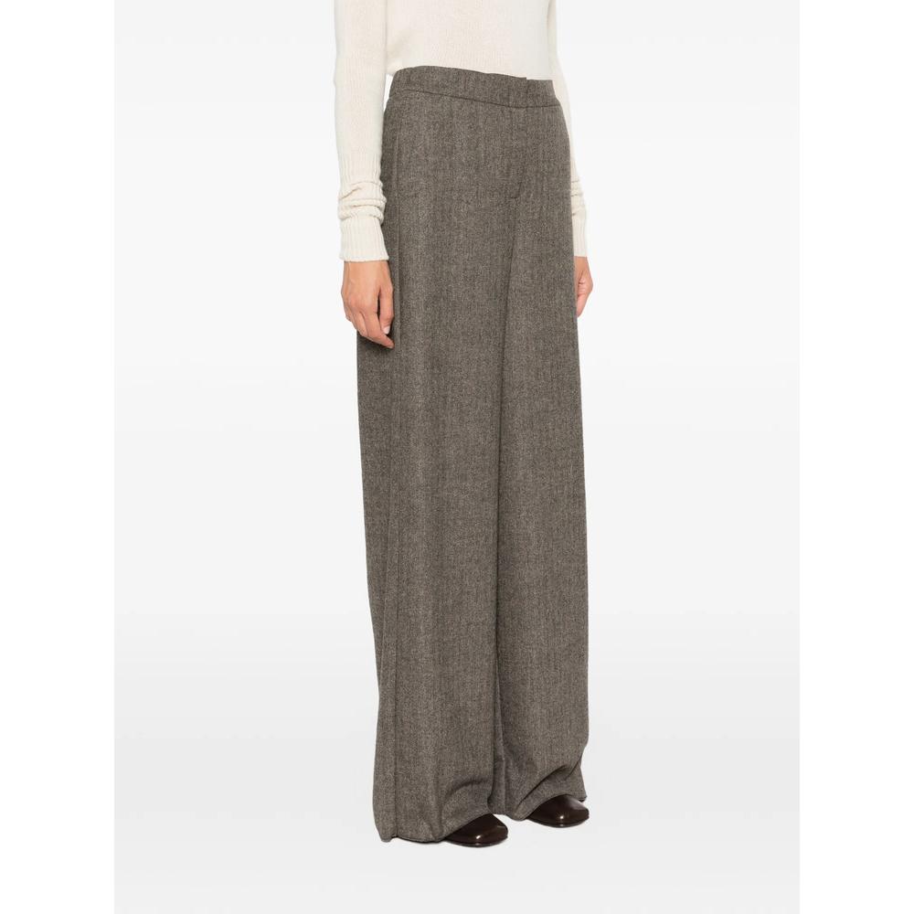 herringbone-pattern trousers 3