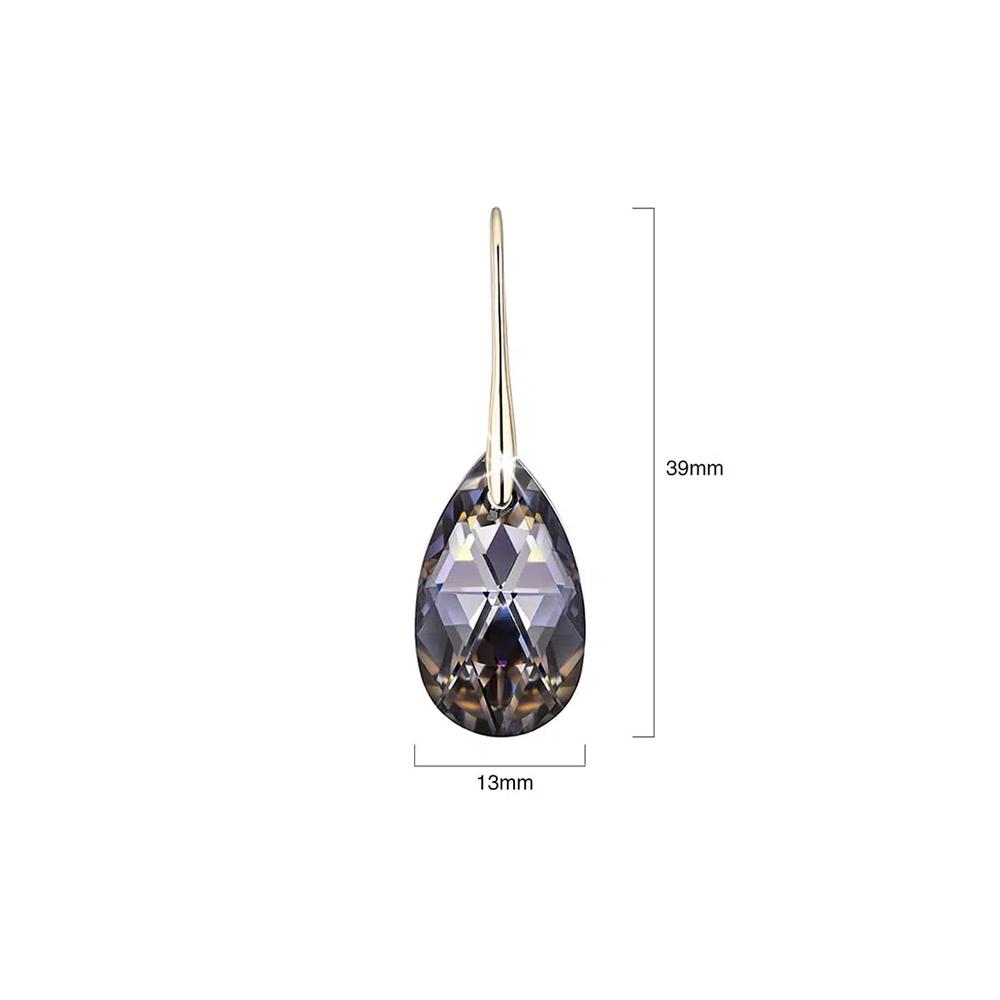 Серьги-капли Yasmine с кристаллами SWAROVSKI® 4