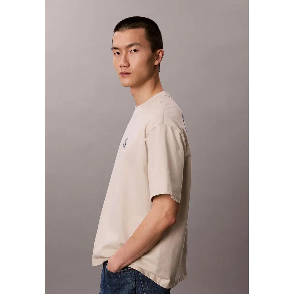 Футболка оверсайз с логотипом на спине - Calvin Klein Jeans 5