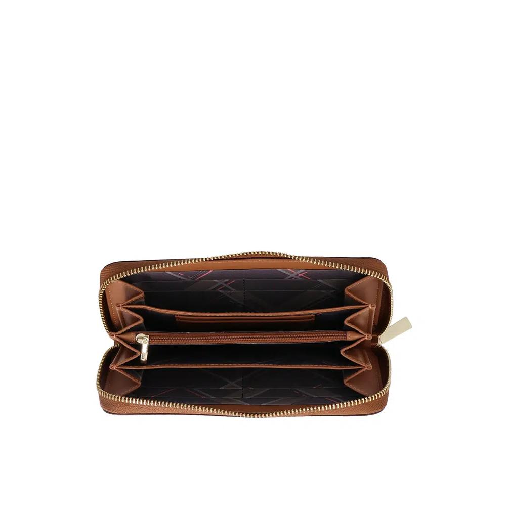 Темно-бежевый The Camo Zip Around Wallet 4