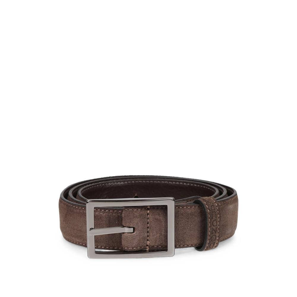 suede buckle-fastening belt 2