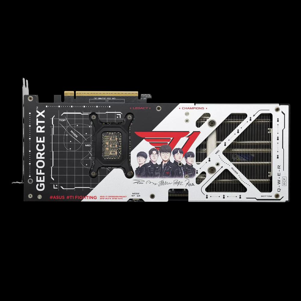 ASUS T1 GeForce RTX 5070 12GB OC видеокарта - T1 лимитированное издание 10