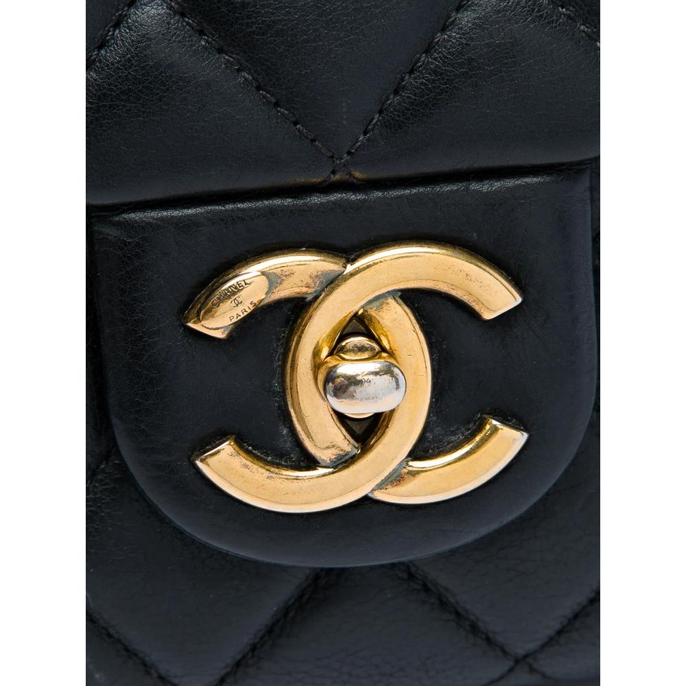 2013-2014 Quilted Calfskin CC Crown Flap shoulder bag 6