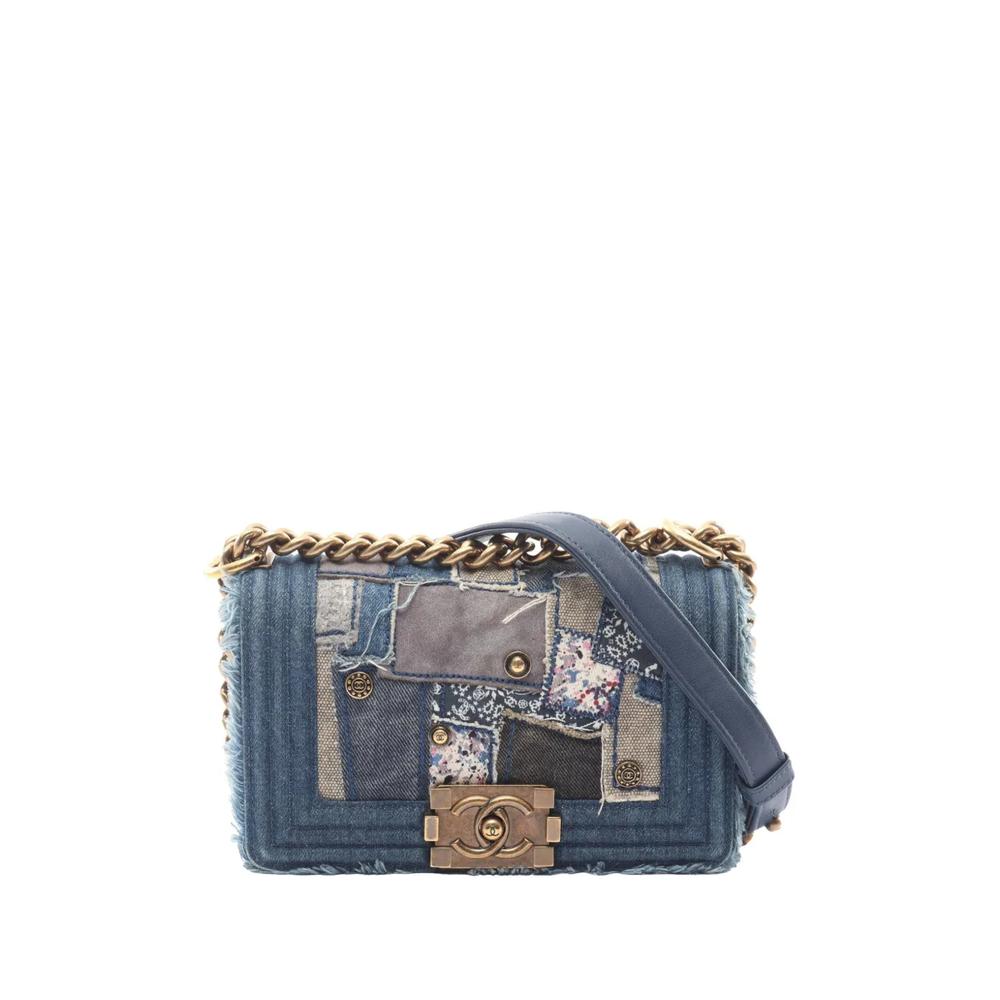Маленькая сумка через плечо Denim Patchwork Boy Flap (2014-2015 годы) 1