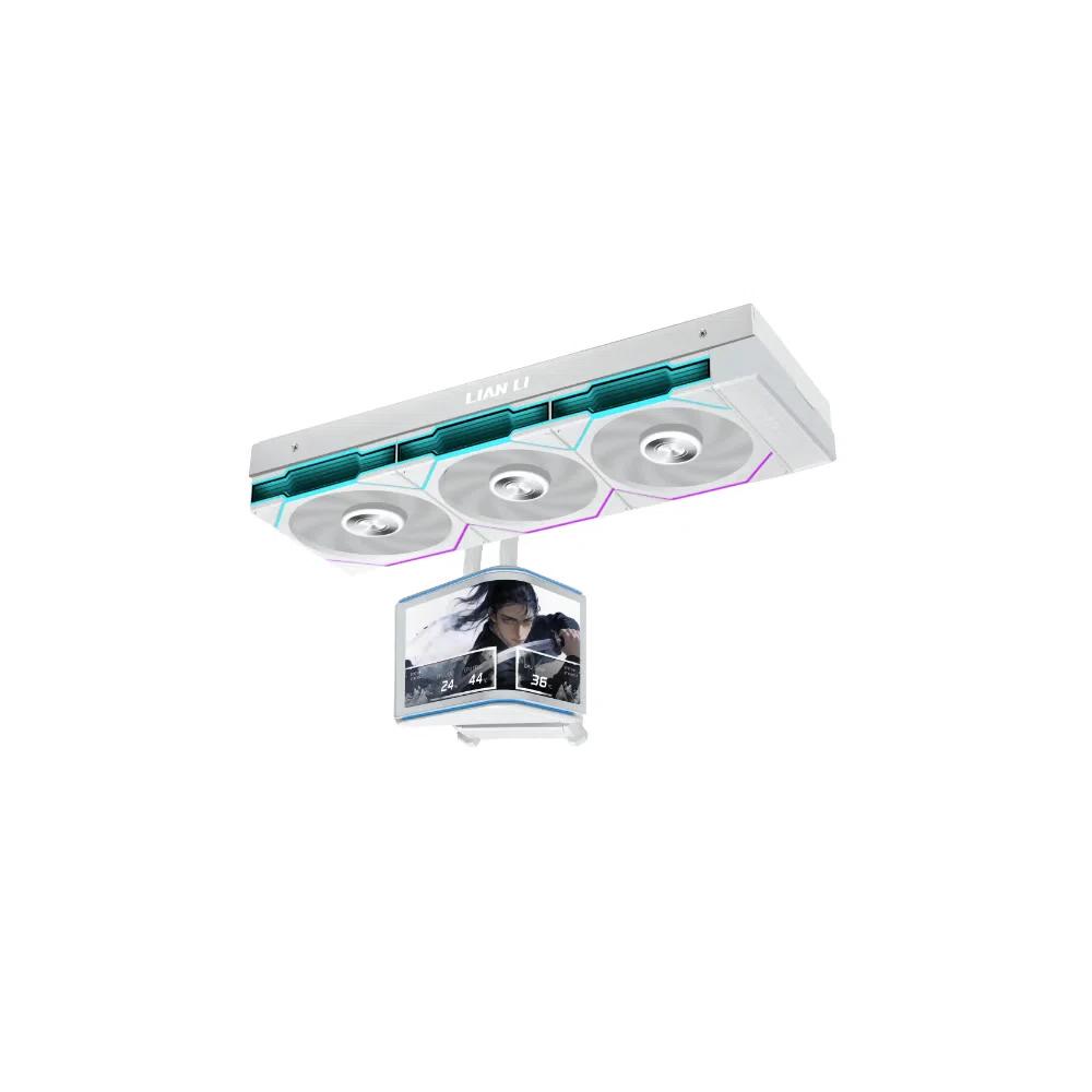 LIAN LI Hydroshift II OLED CURVED 360TL 360mm водяной охладитель - White белый 1