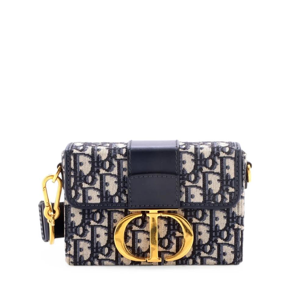Сумка через плечо 30 Montaigne Box Bag Oblique Canvas 1