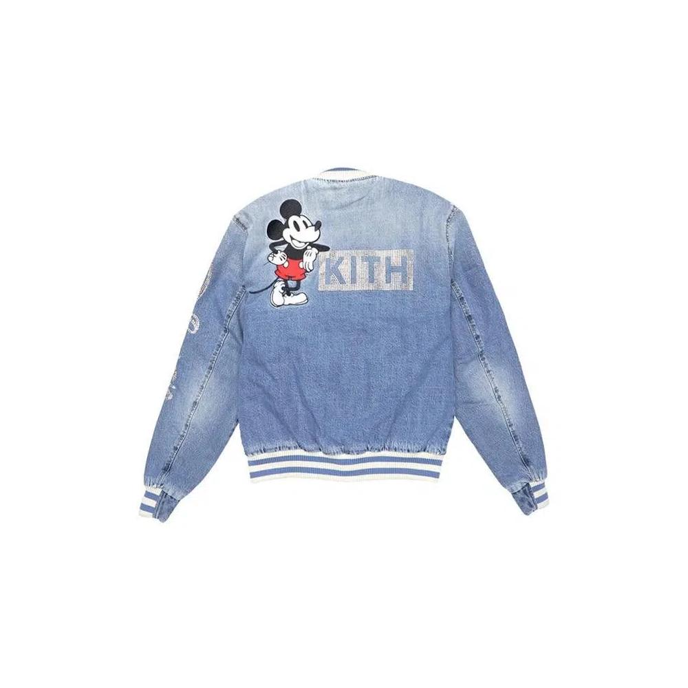 Outerwear Kith x Disney Denim Varsity Jacket 'Индиго' 2