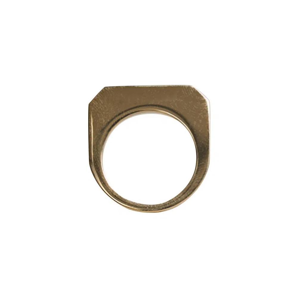 Украшения Rick Owens Hollywood Ring 'Silver Plated Gold' 1
