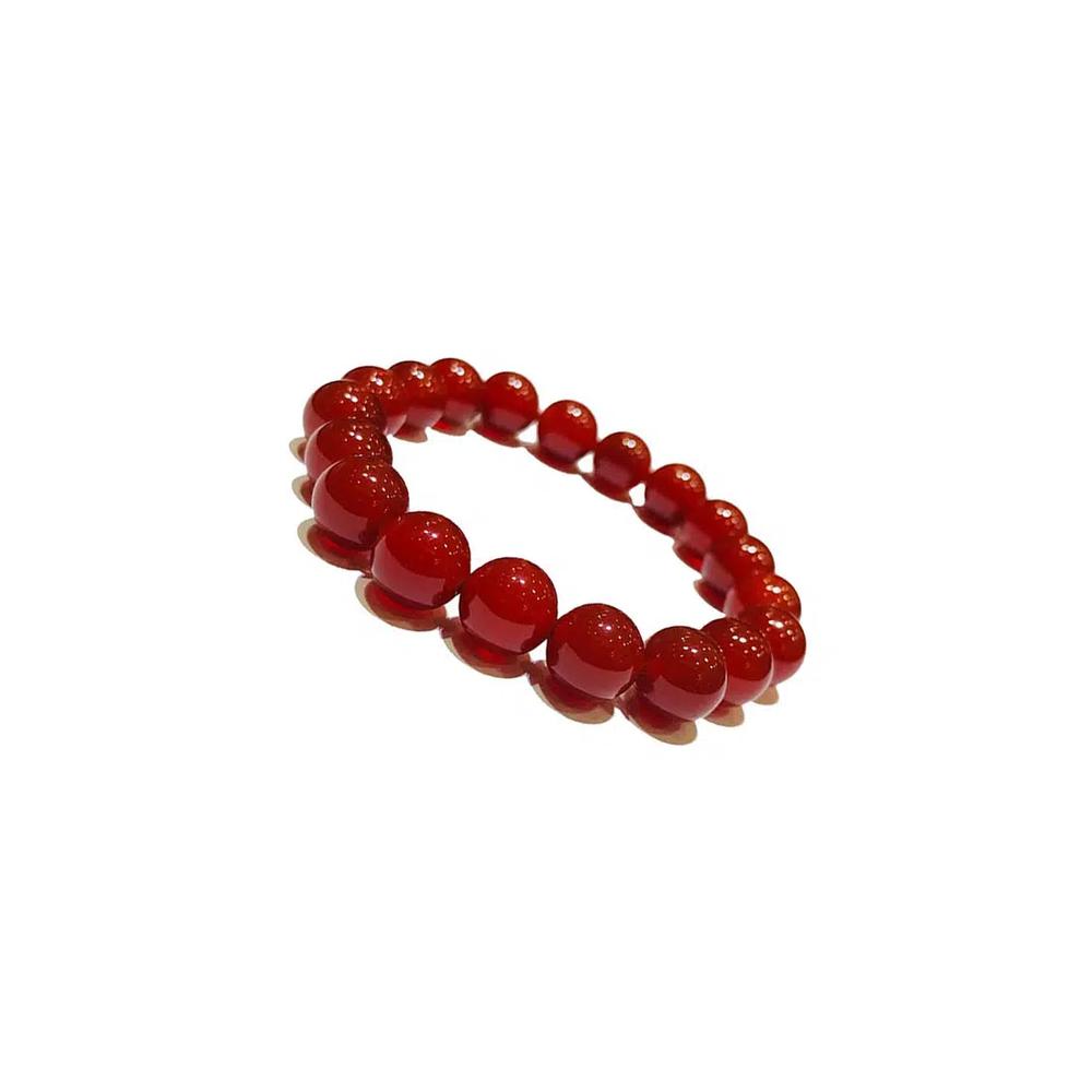 Браслет из красного агата LITZ AB002-R8MM 2