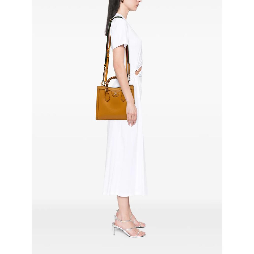 Сумка-сэтчел Medium Leather Bamboo Diana (2016-2026 годы) 2