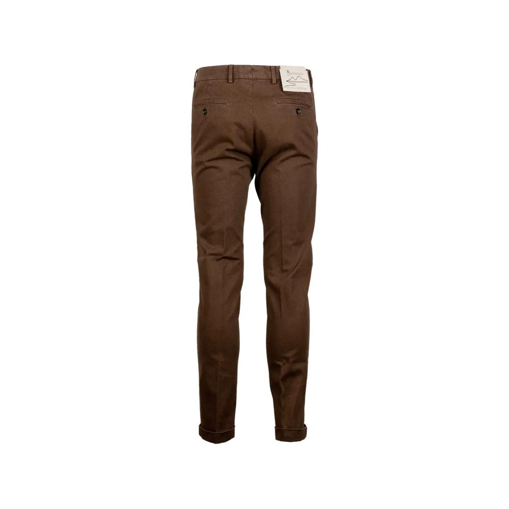 textured turn-up trousers 2