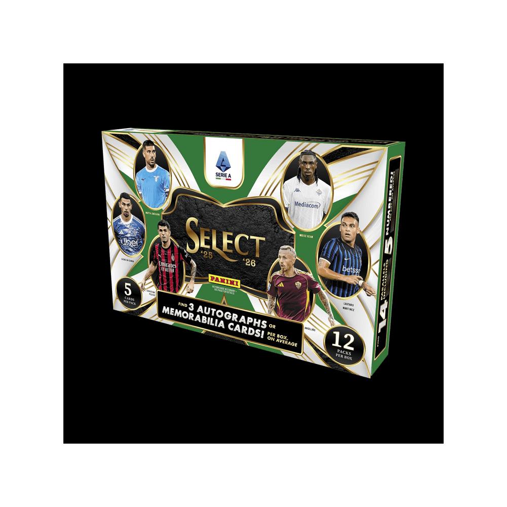 Спортивные карточки 2025-26 Panini Select Series A Soccer Hobby Box 1