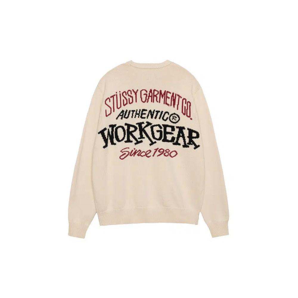 Свитеры Stussy Authentic Workgear Свитер 'Натуральный' 2