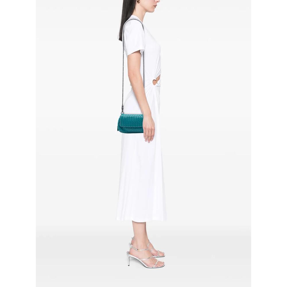 Сумка через плечо Mini Nappa Intrecciato Expandable Chain Flap (2012-2026 годы) 2