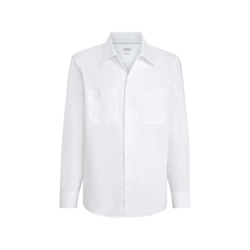 Рубашка с нагрудными карманами 1