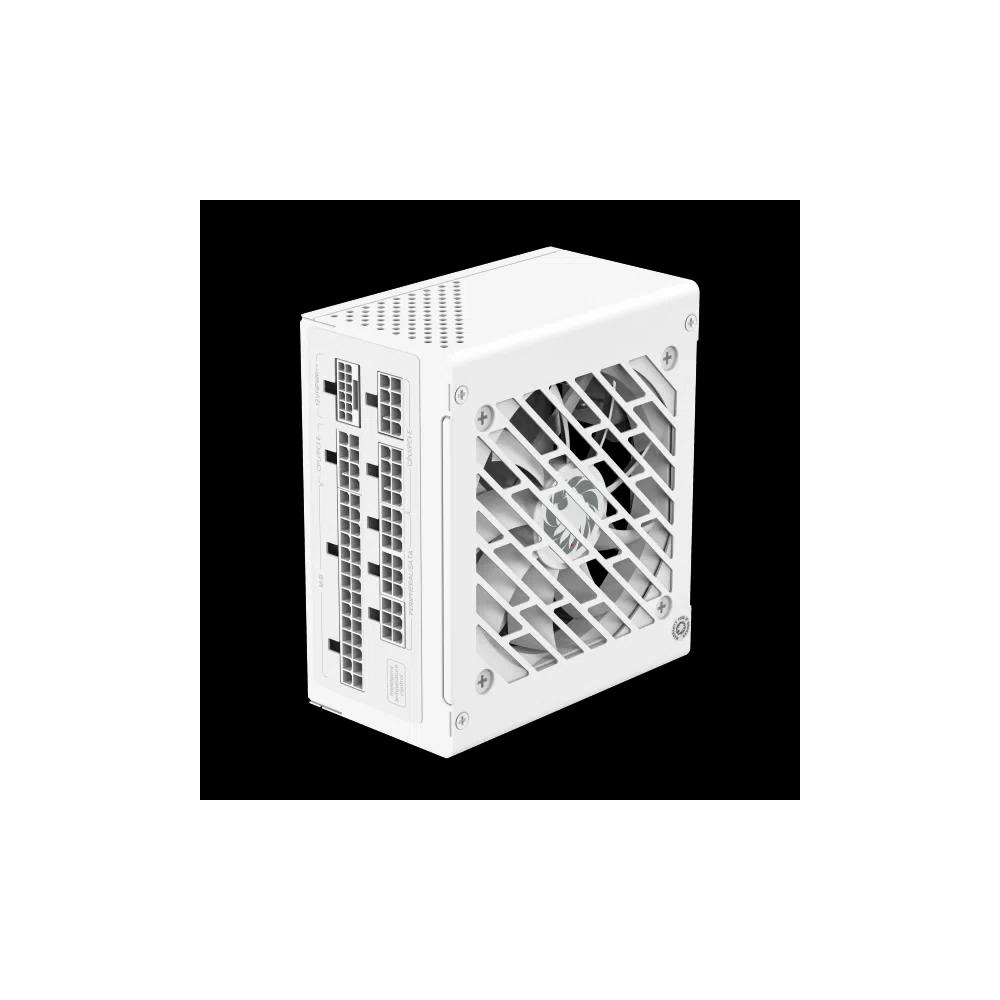 [SFX] GameMax GS-650G 650W ATX3.1 80Plus Gold  блок питания - белый 3