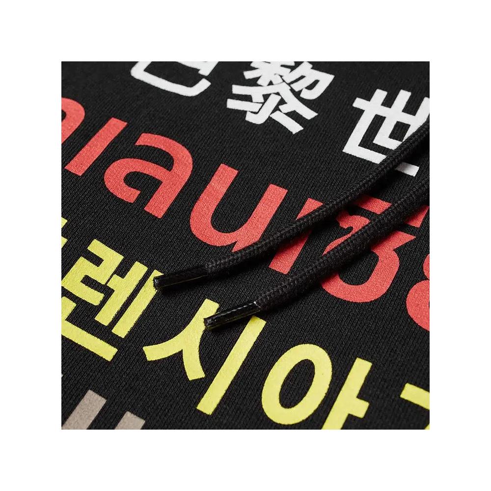 Худи Balenciaga Languages Popover Hoodie 'Черный/Мультиколор' 2