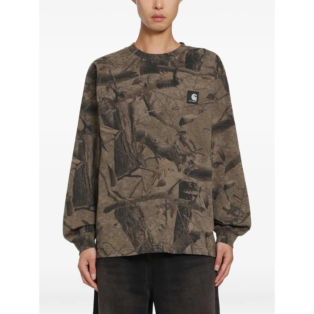 Feather Tree long-sleeve T-shirt 1
